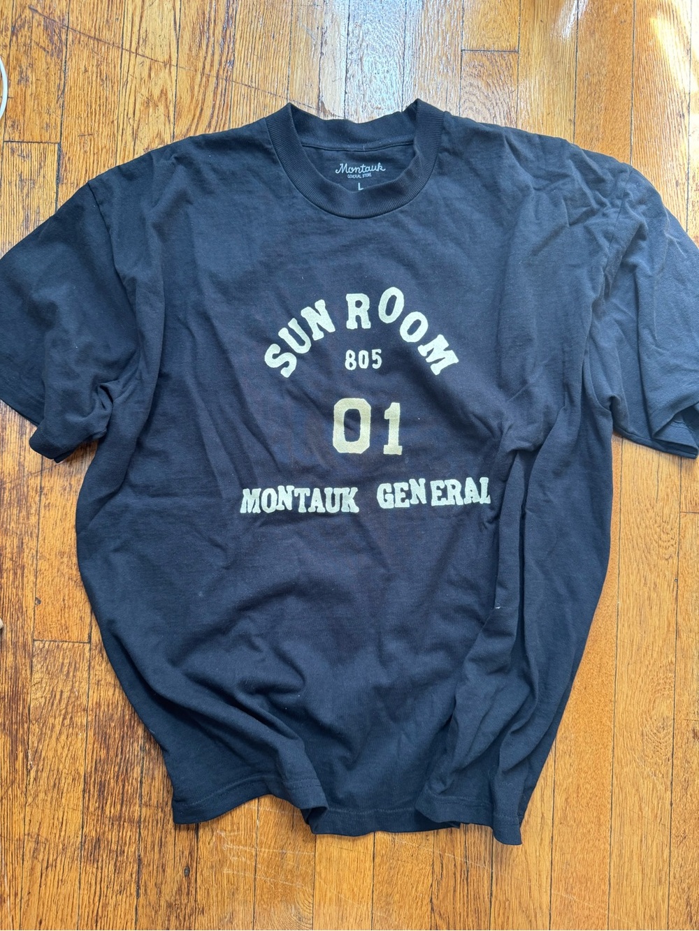 Montauk General Store - Sun Room collab 01 Black Graphic Tee
